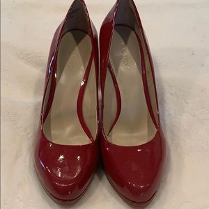 Nine West Patent Pumps